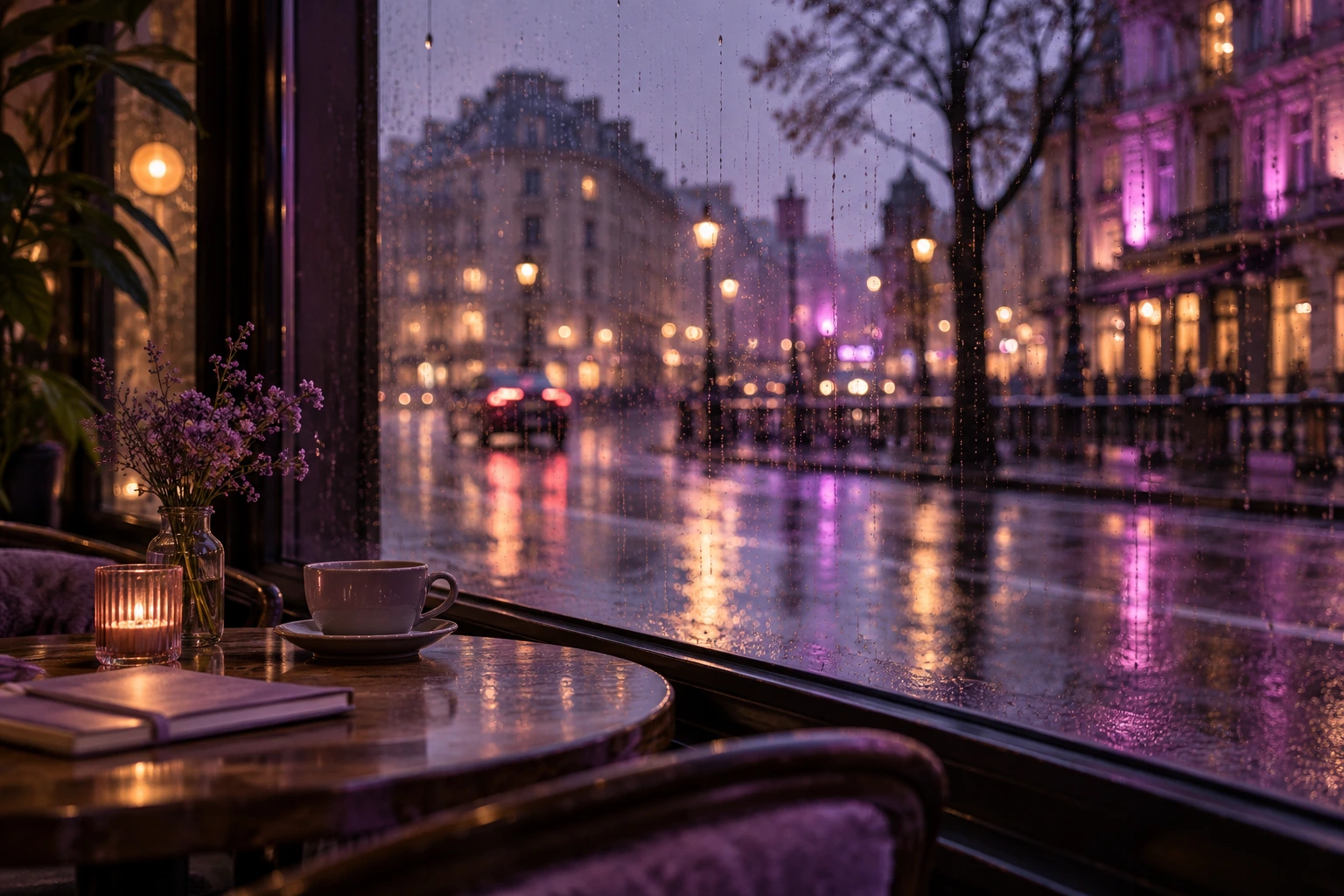 Rainy city